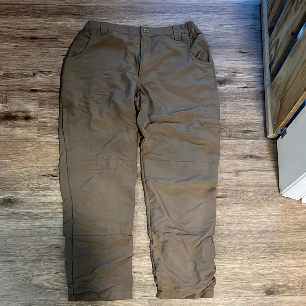 Men's tan Pants- insulated